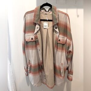 Free people ruby shacket western style size L